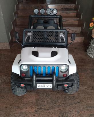 Jeep elettrica per bambini con telecomando 