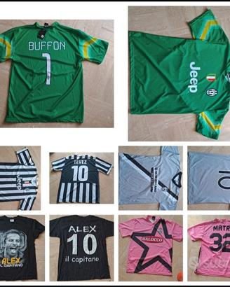 Maglie Juventus - Buffon, Del Piero, Tevez, Matri