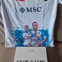 Maglia calcio Napoli originale ea7 armani