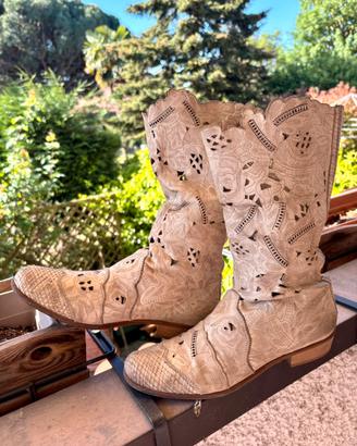 Stivaletti estivi in pelle Pinko