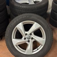 Cerchi e gomme audi Q3 da 18 pollici
