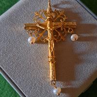 Crocifisso ciondolo anni 60