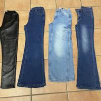 Pantaloni jeans e leggings cm 140