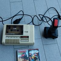 datarecorder più joystick e due giochi commodore 6
