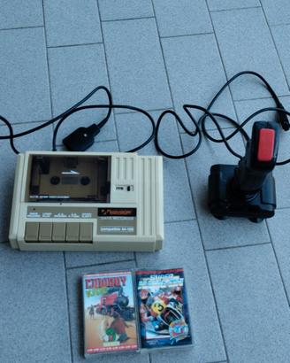datarecorder più joystick e due giochi commodore 6