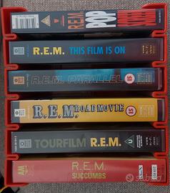 R.E.M. 6 video VHS della band.
