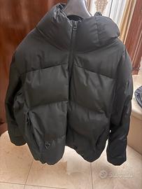 giubotto zara pesante relaxed fit con cappuccio