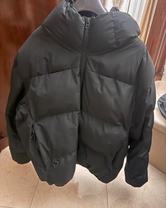 giubotto zara pesante relaxed fit con cappuccio