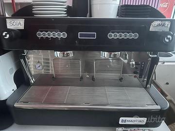 Macchina caffè professionale, + macina caffè