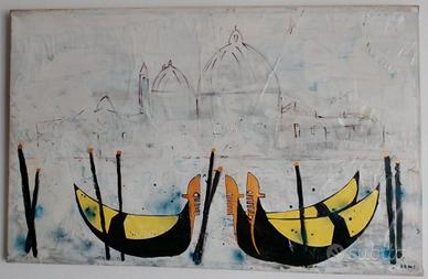 Quadro su tela Venezia 70x110 cm