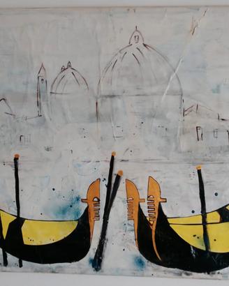 Quadro su tela Venezia 70x110 cm