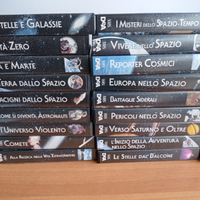 Lotto videocassette "l'Universo"