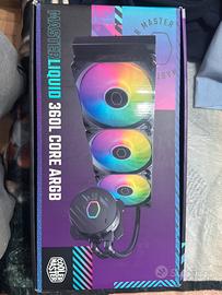 Dissipatore a liquido rgb 360L Cooler Master
