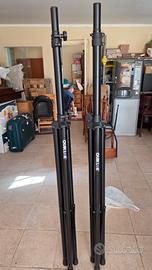 Coppia stativi / piantane telescopiche Quik Lok
