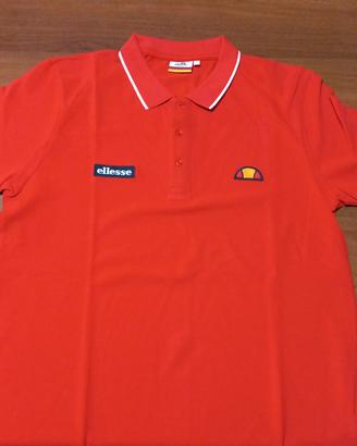 Polo ellesse rossa