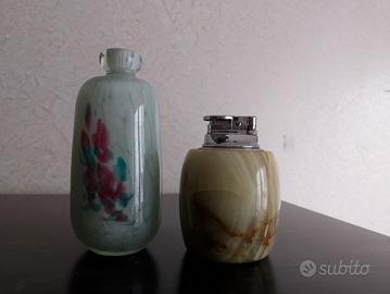 accendino da tavolo in marmo