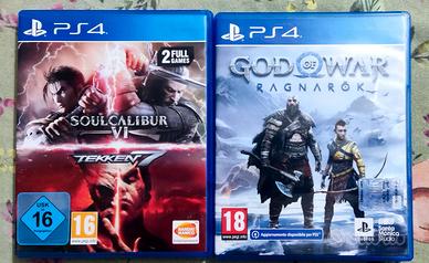 Good of war ragnarok Soulcalibur 6 ps4