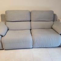 divano 2 posti con relax