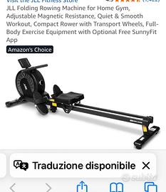 Vogatore e Tavolo ping pong