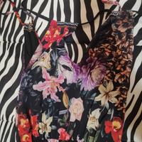 vestito lungo fiorato 