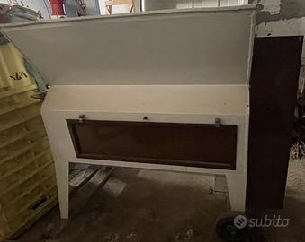 Diraspatrice uva elettrica + cassete uva