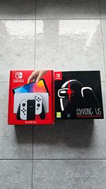 Console Nintendo Switch OLED + Among Us Impostor