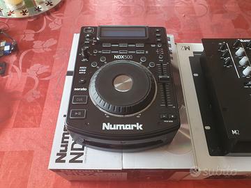 NUMARK NDX 500 - COMPLETO DI MIXER - NUOVO