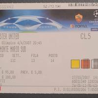 CHAMPIONS LEAGUE 2006/07 ROMA-MAN UTD 2-1