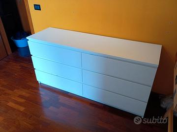 Cassettiera IKEA Malm 160x78x45 cm