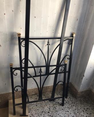 STRUTTURA LETTO SINGOLO FERRO