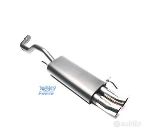 SILENZIATORE DI SCARICO PER VOLKSWAGEN VW POLO 199