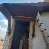 Tettoia in legno