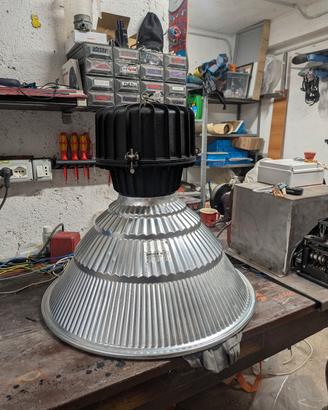 Lampadario stile industrial