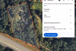 Terreno agricolo boschivo, 5780 m²