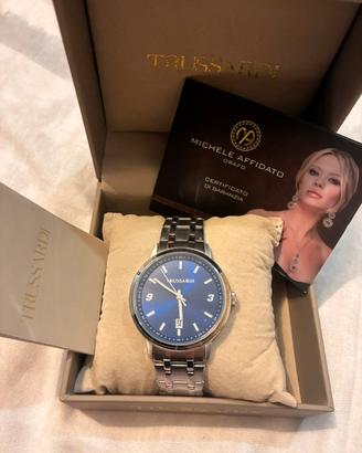 Orologio Trussardi uomo acciaio blu