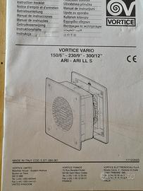 Ventilatore Elicoidale Vortice 150/6 "ARI