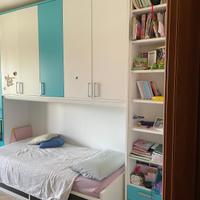 Cameretta Unisex con armadio a ponte