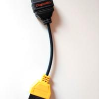 Adattatore A3 giallo 16 pin OBD diagnosi FCA