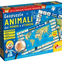 Lisciani Puzzle - I'm a Genius Geopuzzle Animali