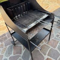Barbecue per legna e carbone