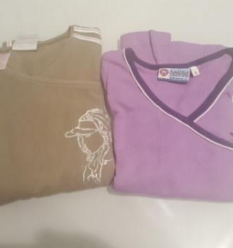 Coppia magliette una Adidas e una O'Neill