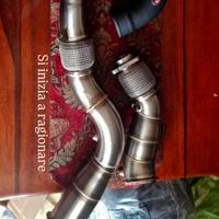 Downpipe scat per bmw m4 f82 e motori S55