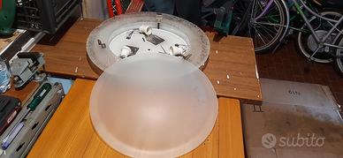 plafoniera da soffitto vintage