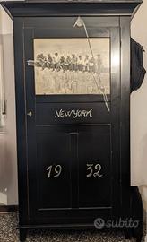 armadio shabby chic / pop art stampa unico