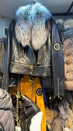 Giacca di pelle Balmain