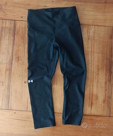 Pant capri running donna under armour taglia XS
