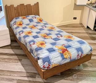 letto barrique singolo abete