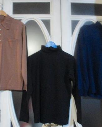 N.3sottogiacca:1 polo+2colli alti tg M e L(E 3cad