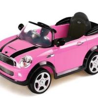 Mini Cooper elettrica giocattolo con radiocomando