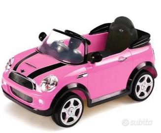 Mini Cooper elettrica giocattolo con radiocomando